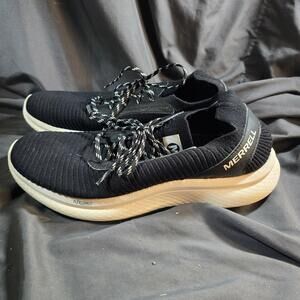 Merrell Recupe Lace Mens Size 11.5 Trail Running Shoes Black Athletic Sneakers